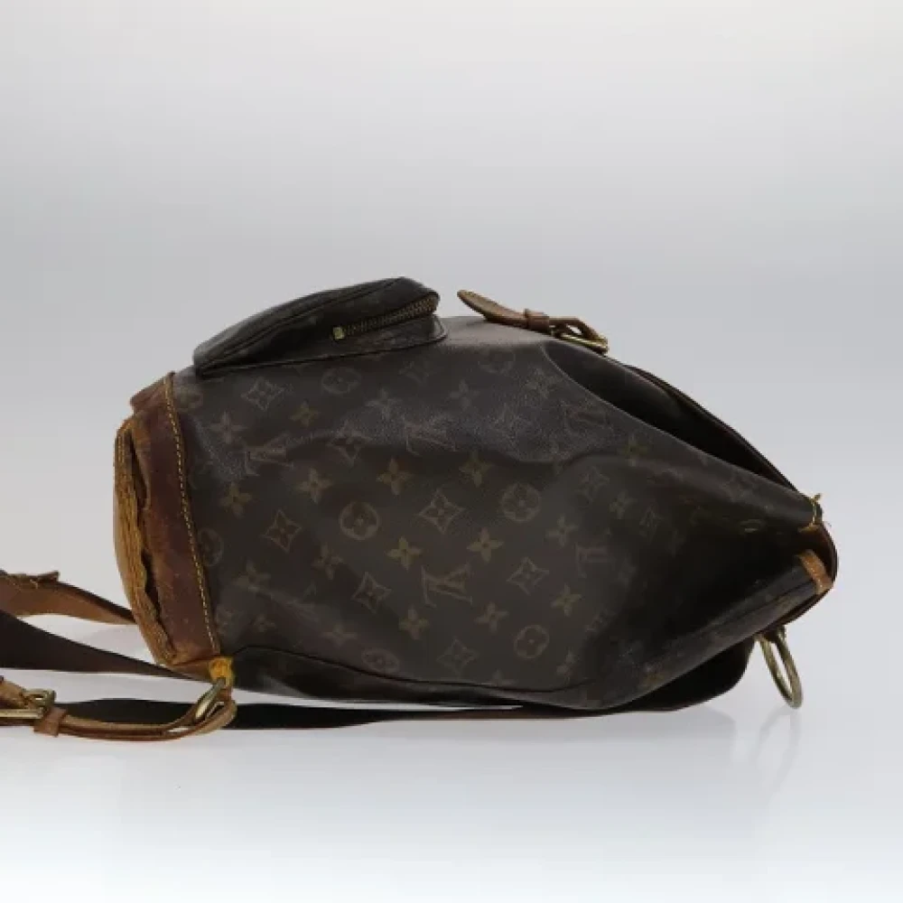 Louis Vuitton Vintage Pre-owned Canvas backpacks Brown Dames