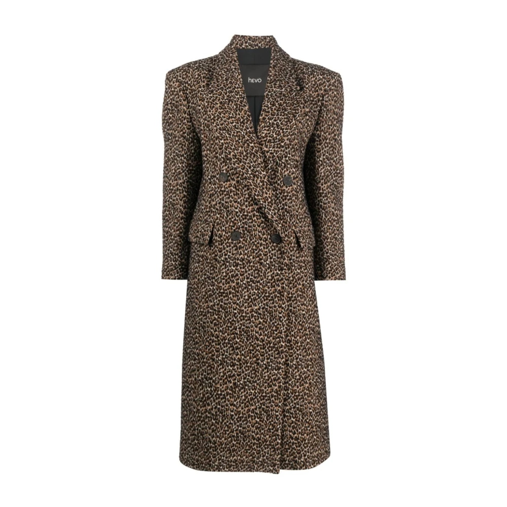Coats > Double-Breasted Coats - - Hevo - Modalova