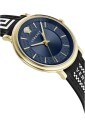 v-circle-cadran-bleu-montre-or
