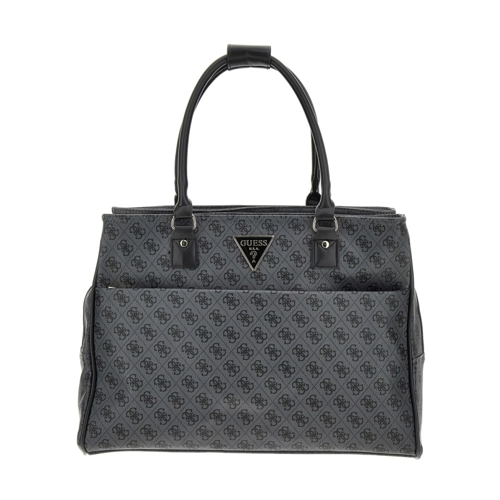 Guess Reistas Zwart PU materiaal Black Dames