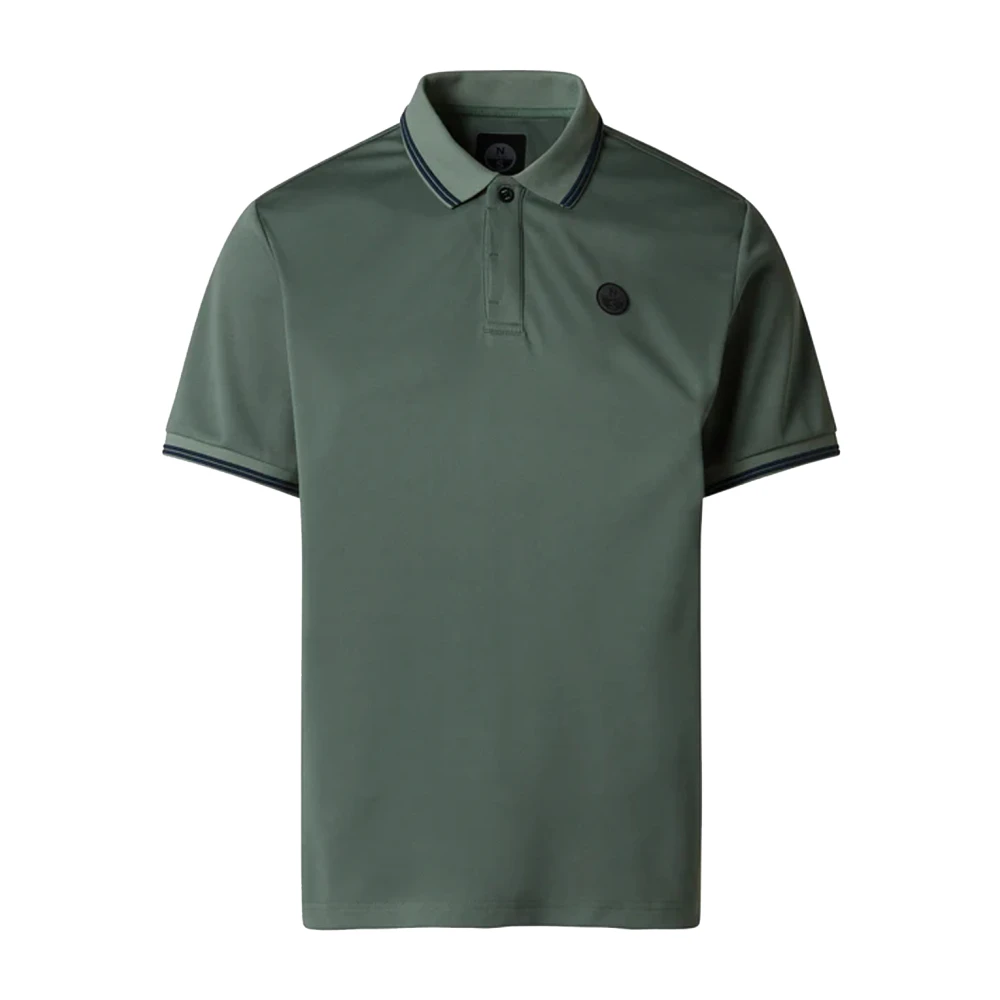 North Sails Hombre Verde Camisetas, Talla: 2XL