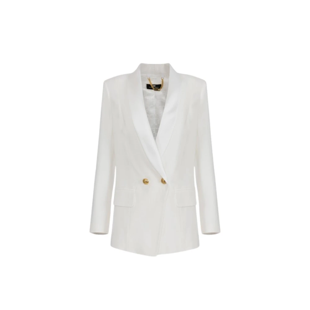 Elisabetta Franchi Blazers White Dames