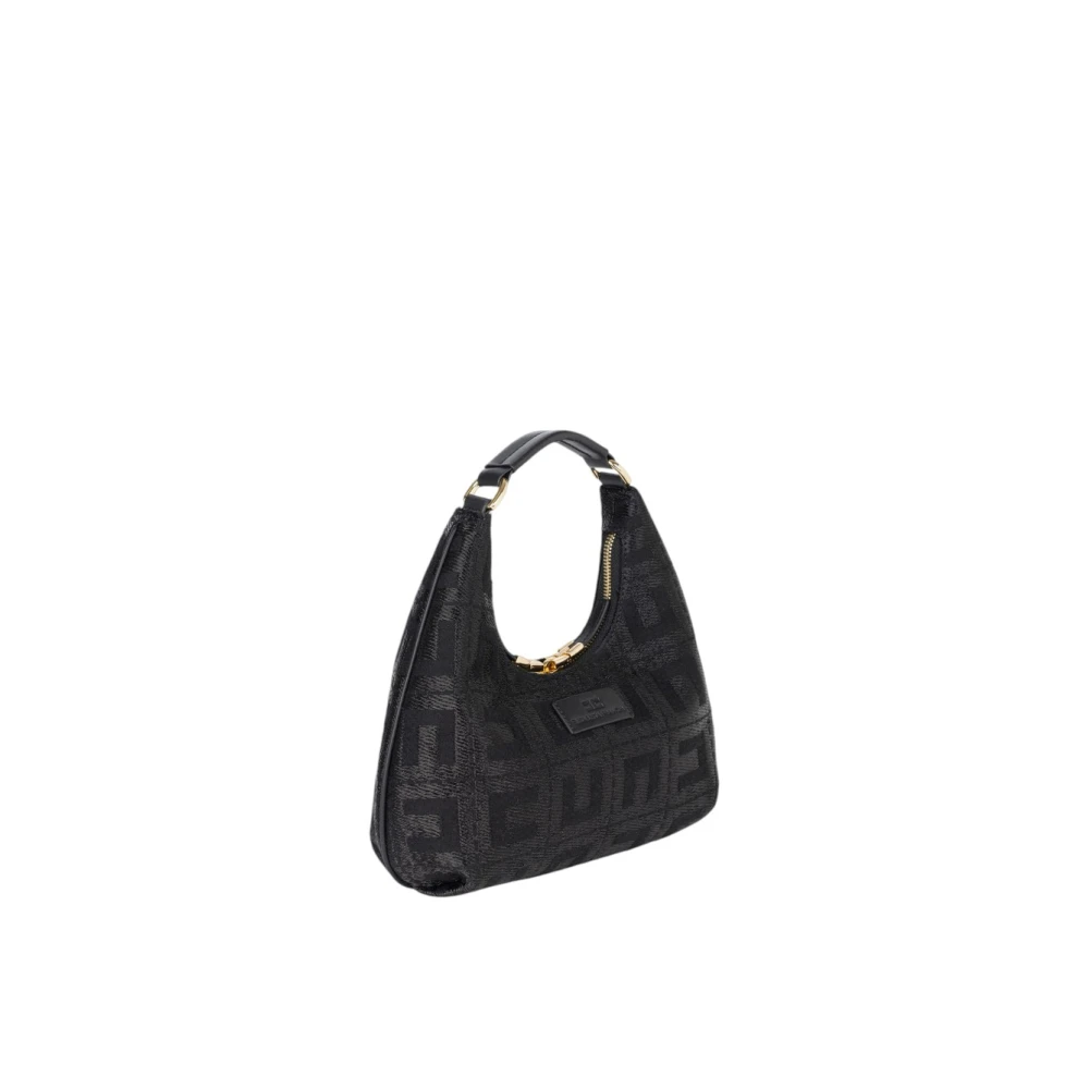 Elisabetta Franchi Stijlvolle Borsa Tas voor Vrouwen Black Dames