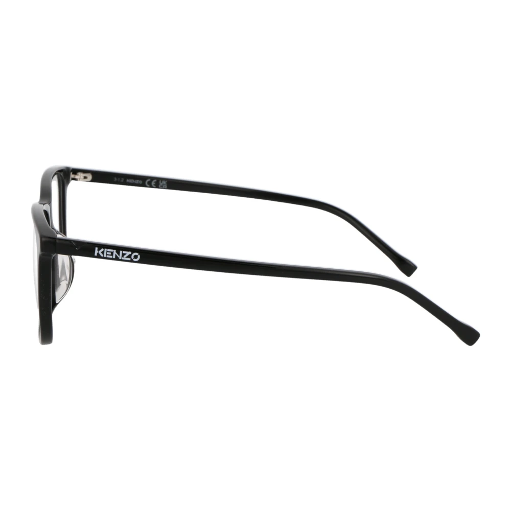 Kenzo Jeugdige Energie Dunne Optische Bril Black Heren