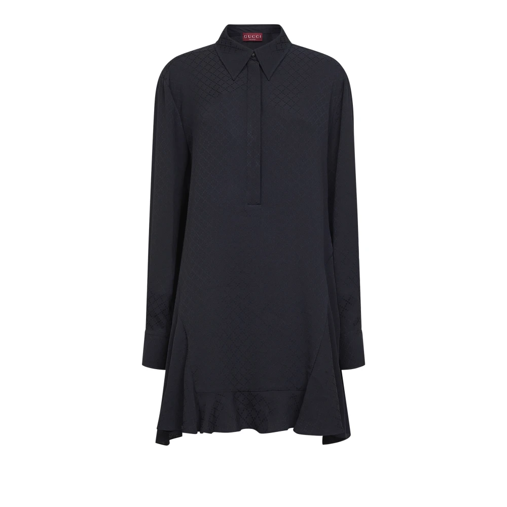 Gucci Women's Blue Short Dresses, L, Dresses