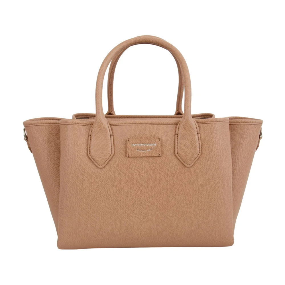 Emporio Armani Mujer Bolso Shopper Mediano Con Acabado Palmellato,Shopping Bag