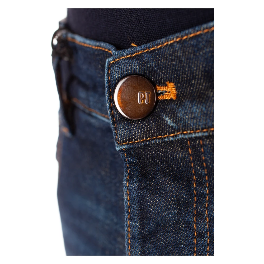PT Torino Authentieke Fit Denim Jeans Blue Heren