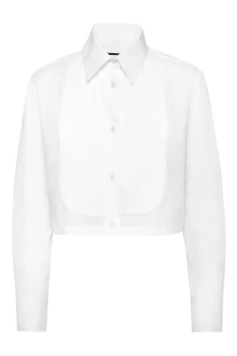 Cropped Shirt LS