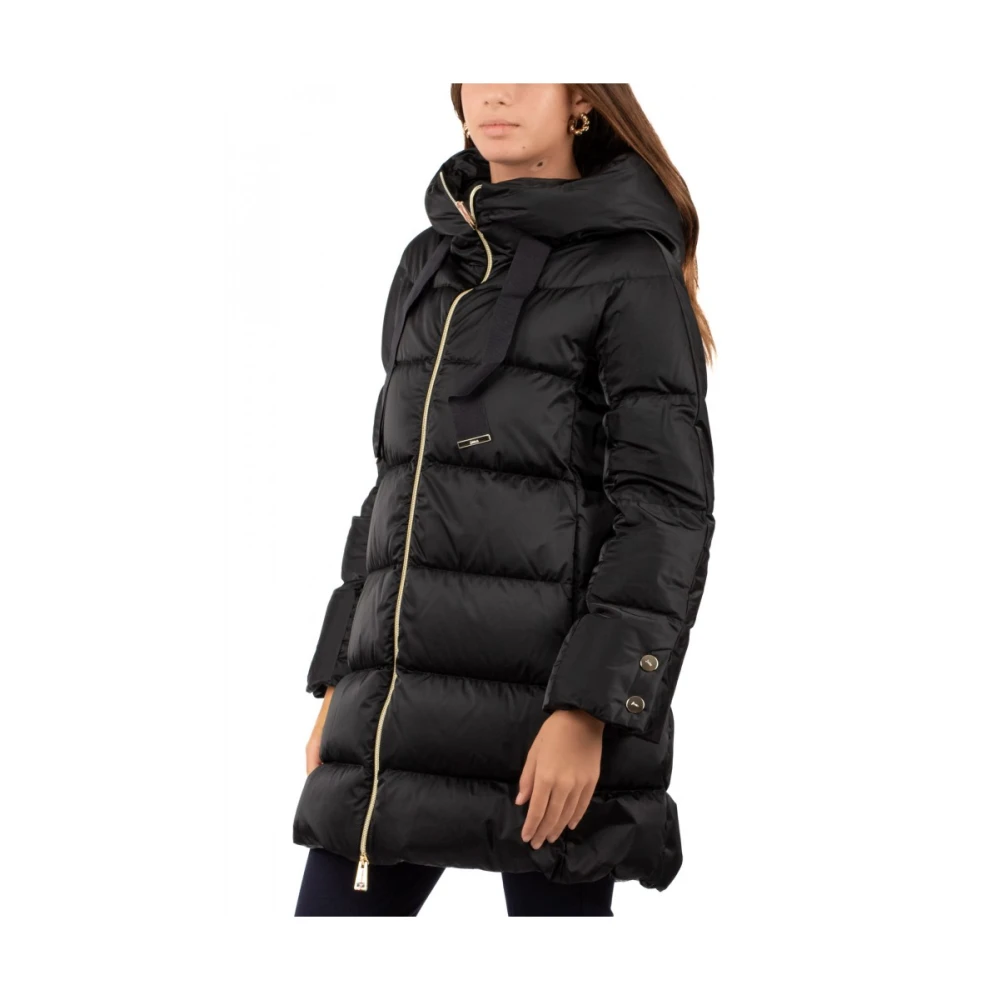 Herno Dames Puffer Jas Black Dames