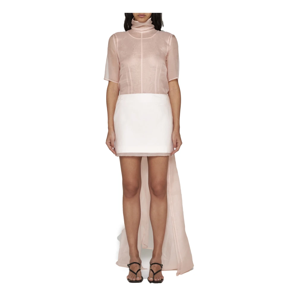 SPORTMAX Roze Top voor Actieve Levensstijl Pink Dames