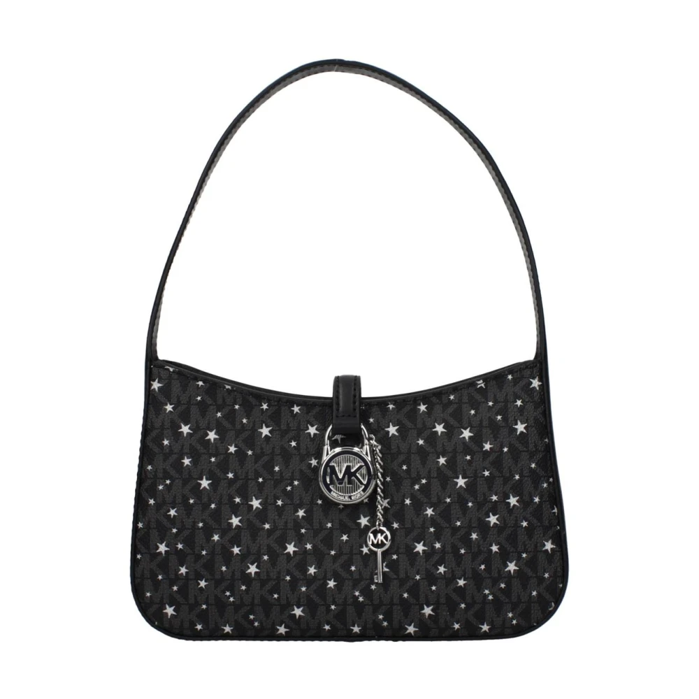 Michael Kors Women's Black Elegant Fabric Handbag