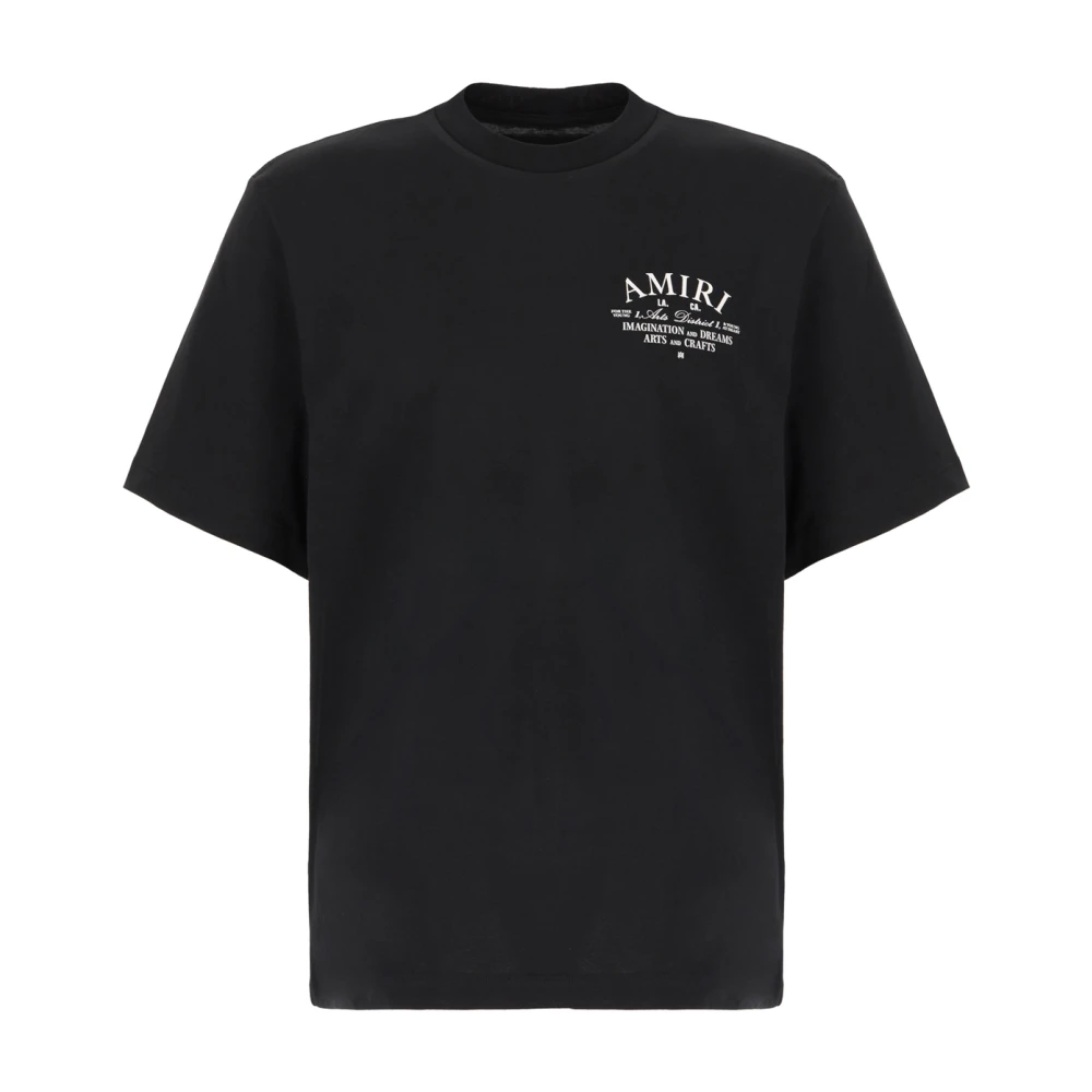 Amiri Casual Katoenen T-shirt Black Heren