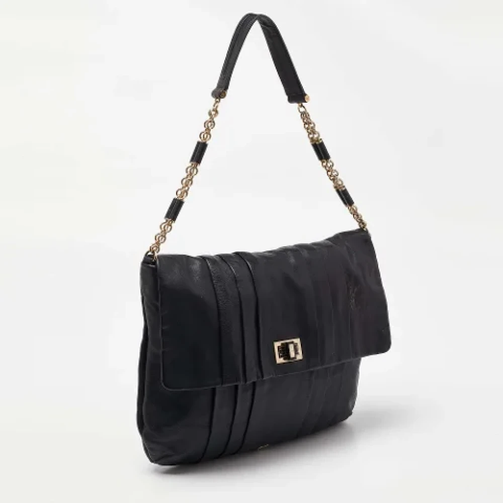 Anya Hindmarch Pre-owned Leather handbags Black Dames