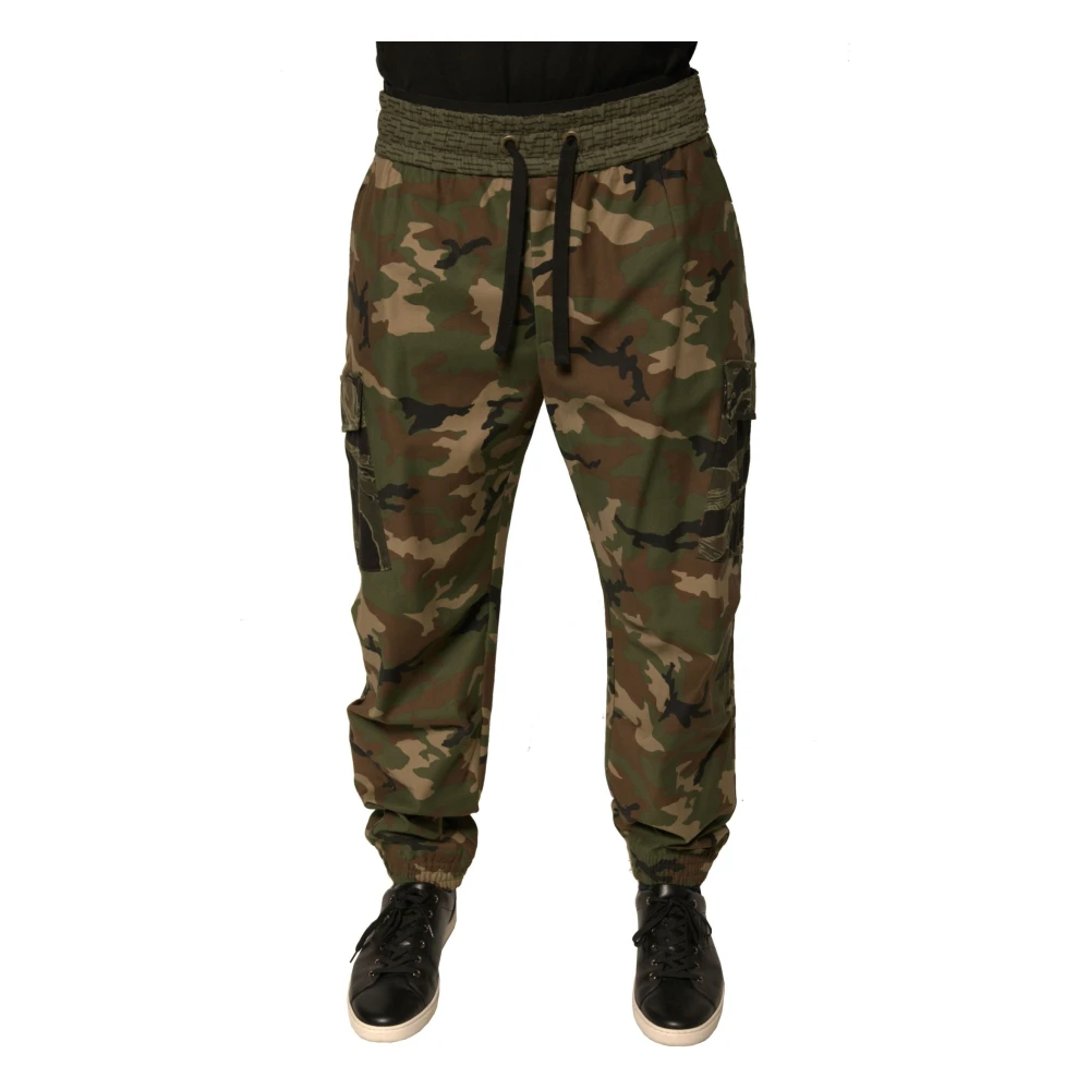 Dolce & Gabbana Homme Multicolor Pantalons, E, Taille: L Pantalon De Jogging