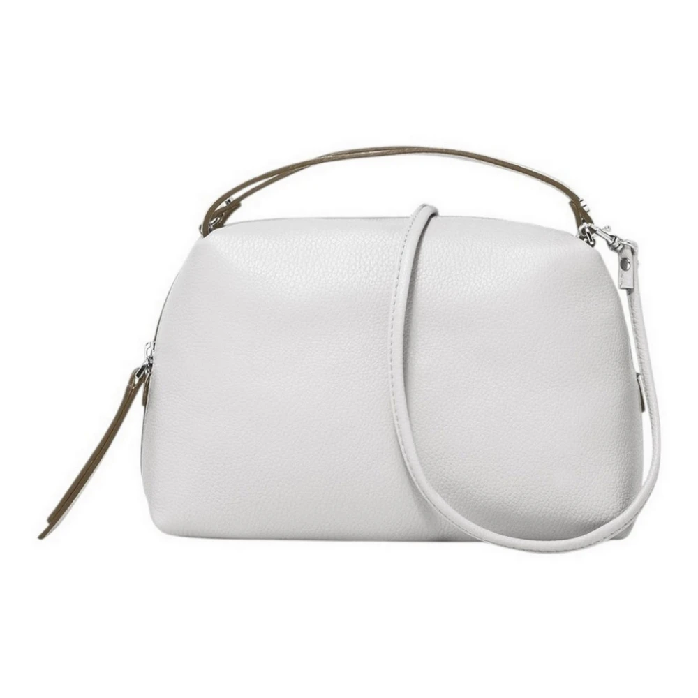Gianni Chiarini Ivoor Handtas Alifa Compact Licht Ruim Beige Dames