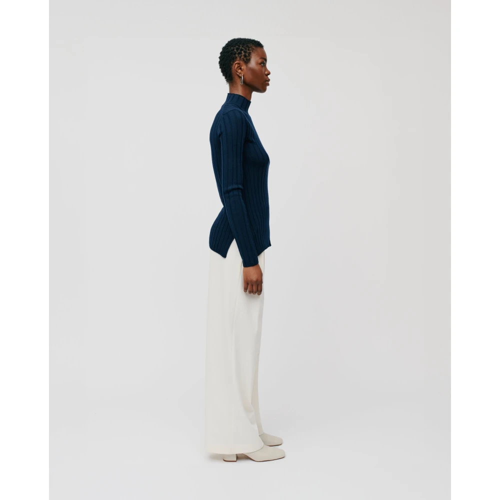 IVY OAK Kacy Rose Jumper Blue Dames