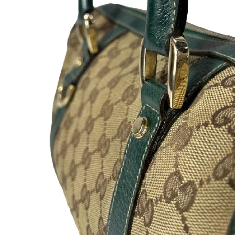 Gucci Vintage Pre-owned Canvas gucci-bags Brown Dames