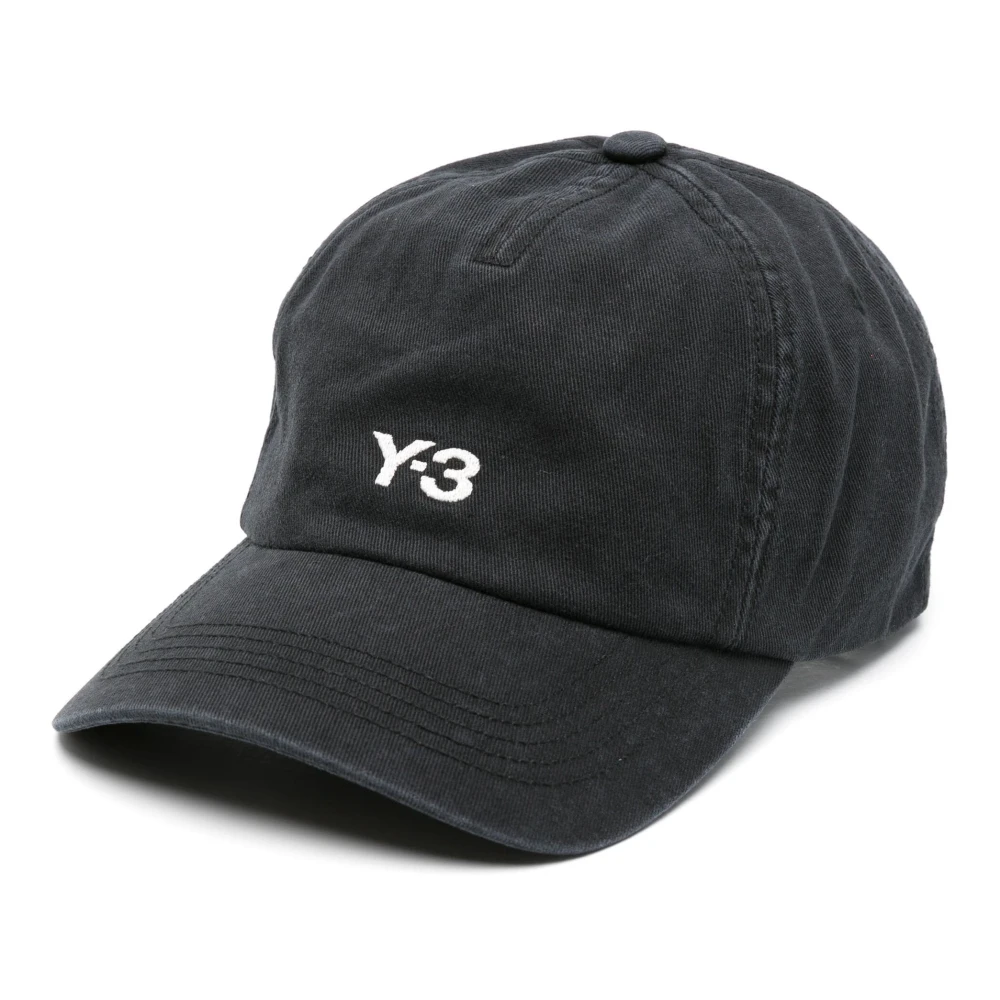 Y-3 Caps Black Heren