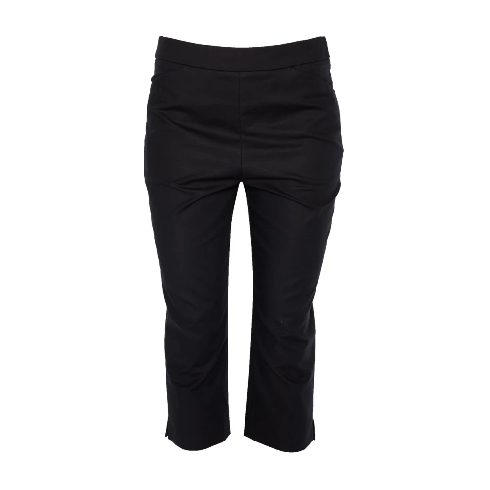 Moschino Zwarte Stijlvolle Broek Black Dames