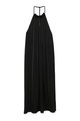 robe-noire-a-col-fronce