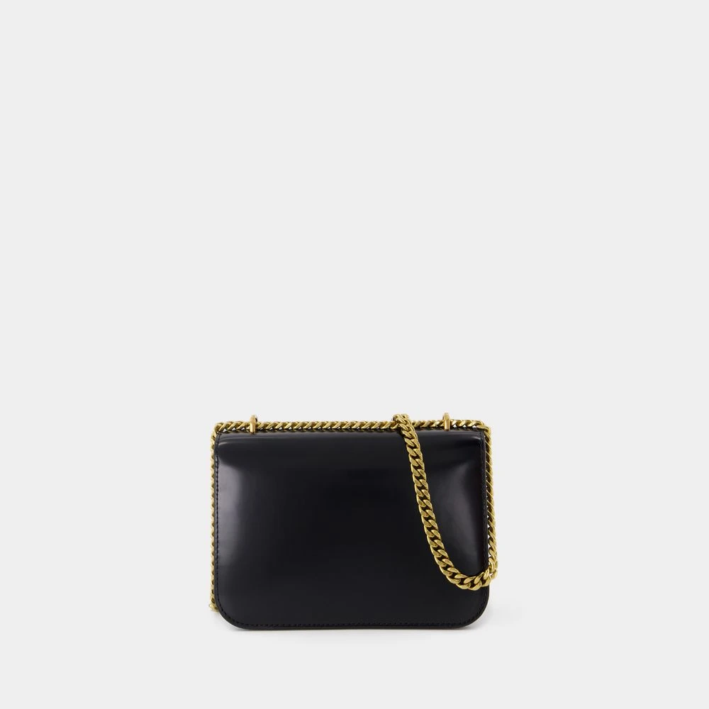 TORY BURCH Omkeerbare schoudertas in zwart leer Black Dames