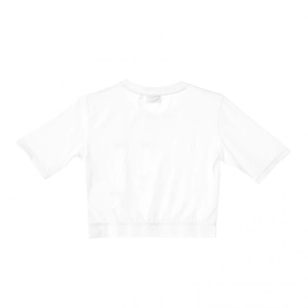 Fila Caylin Cropped Tee Bright White Dames