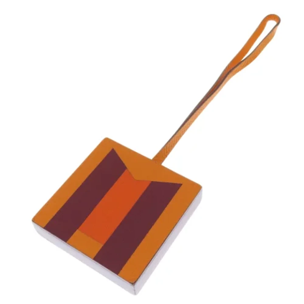 Hermès Vintage Pre-owned Fabric key-holders Orange Dames