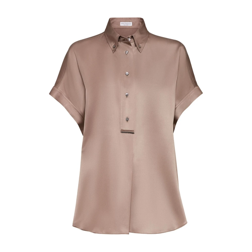 Blouses & Shirts > Shirts - - Brunello Cucinelli - Modalova