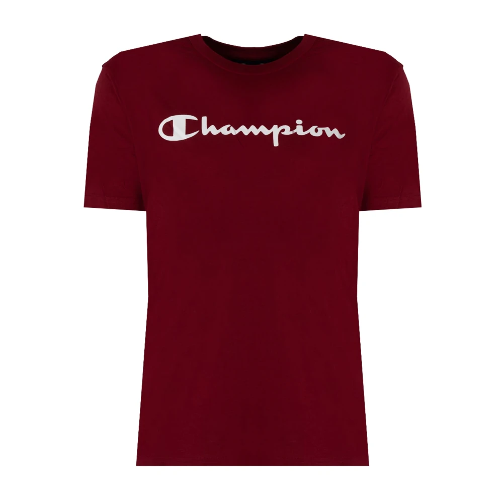 Champion Casual Stijl T-Shirt Red Heren