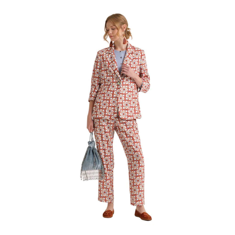 Maliparmi Mujer Marrón Pantalones, Talla: M