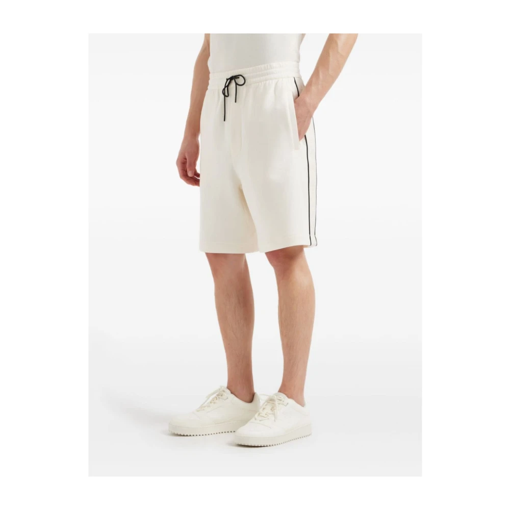 Emporio Armani Casual Shorts White Heren