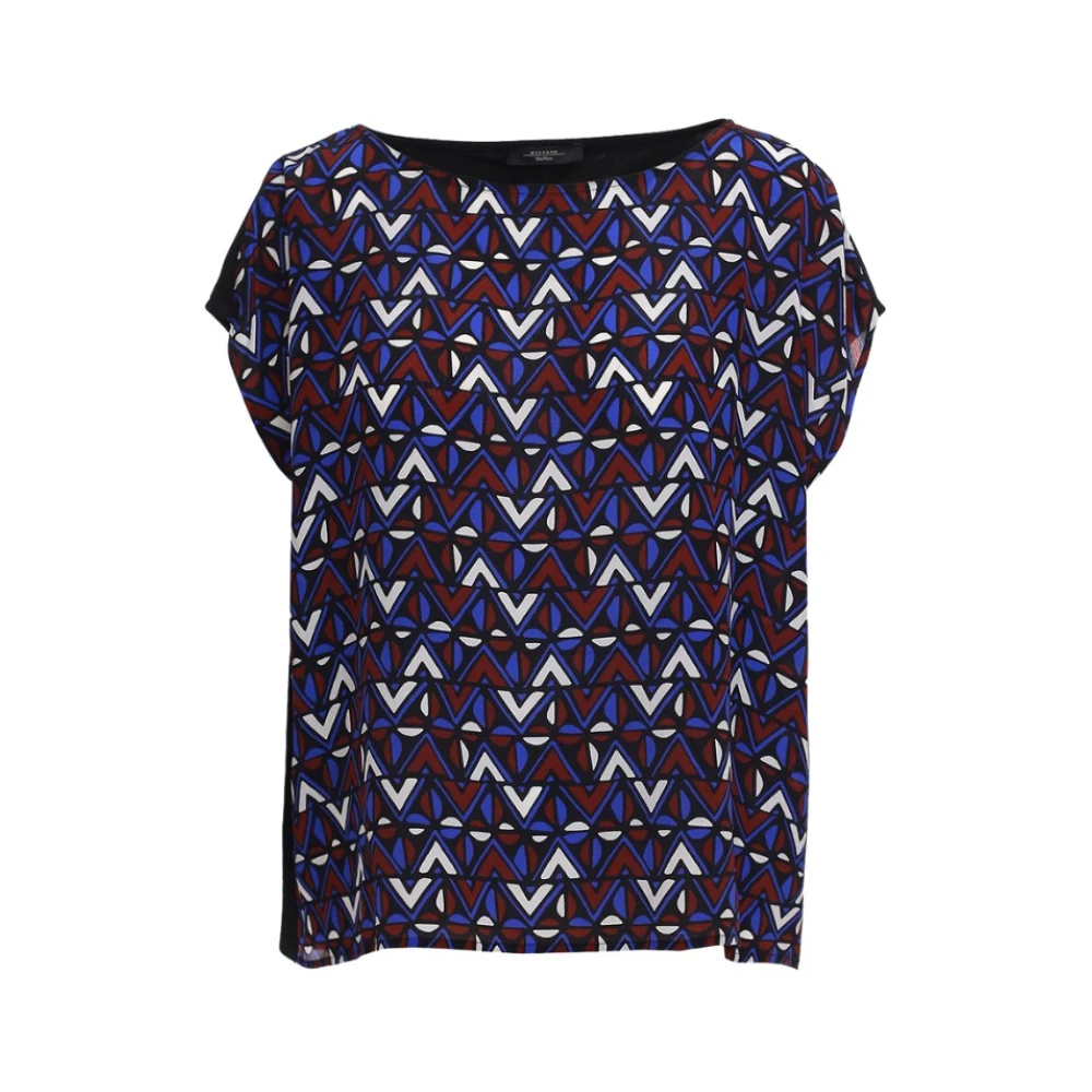 Max Mara Elegante Blouse Papilla Multicolor Dames
