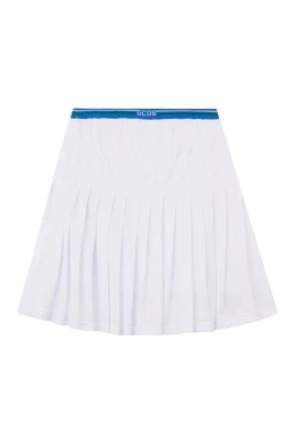 Short kjol med veck