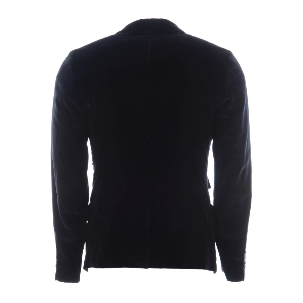 Dolce & Gabbana Heren Applicatie Blazer en Vest Black Heren