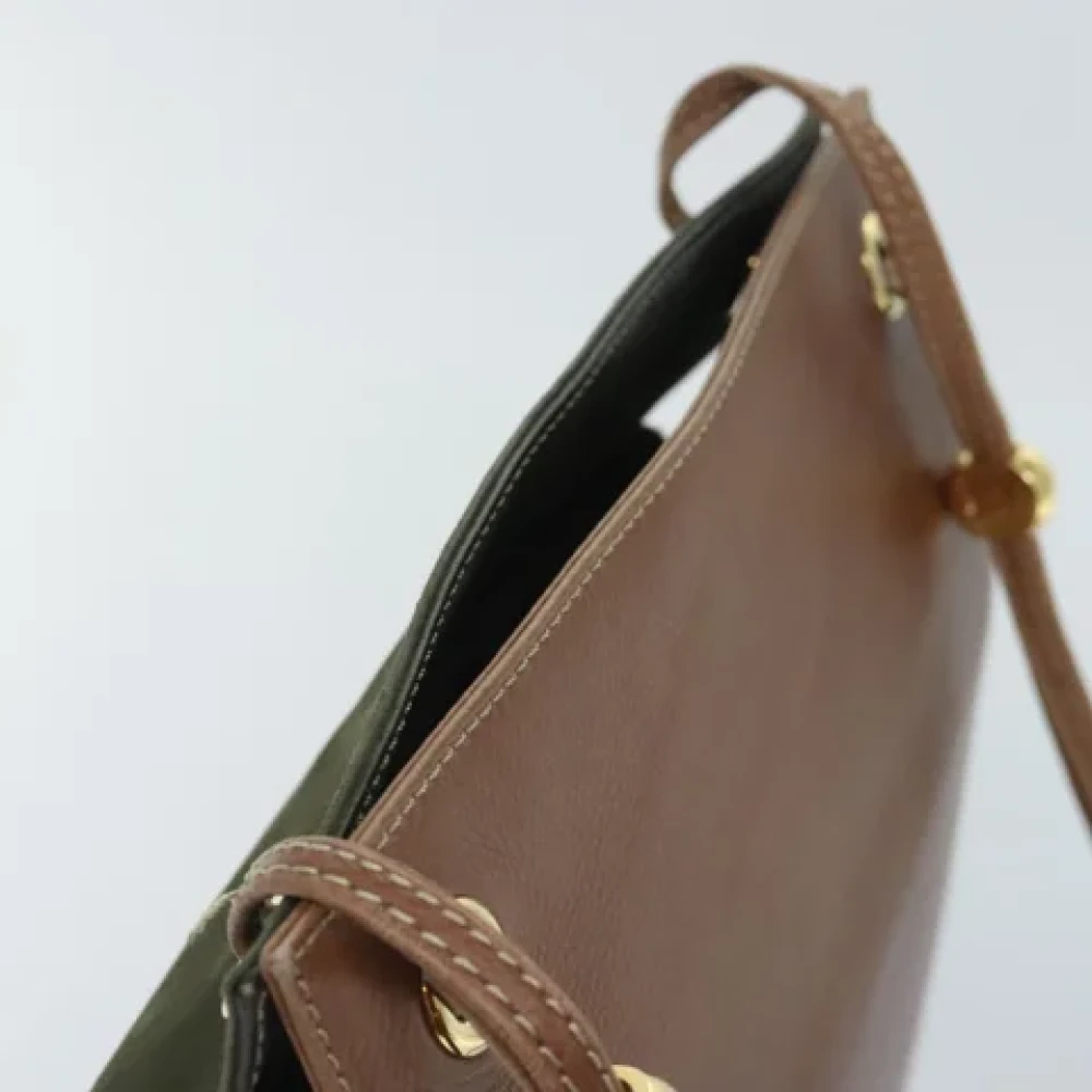 Bally Pre-owned Suede shoulder-bags Brown Dames