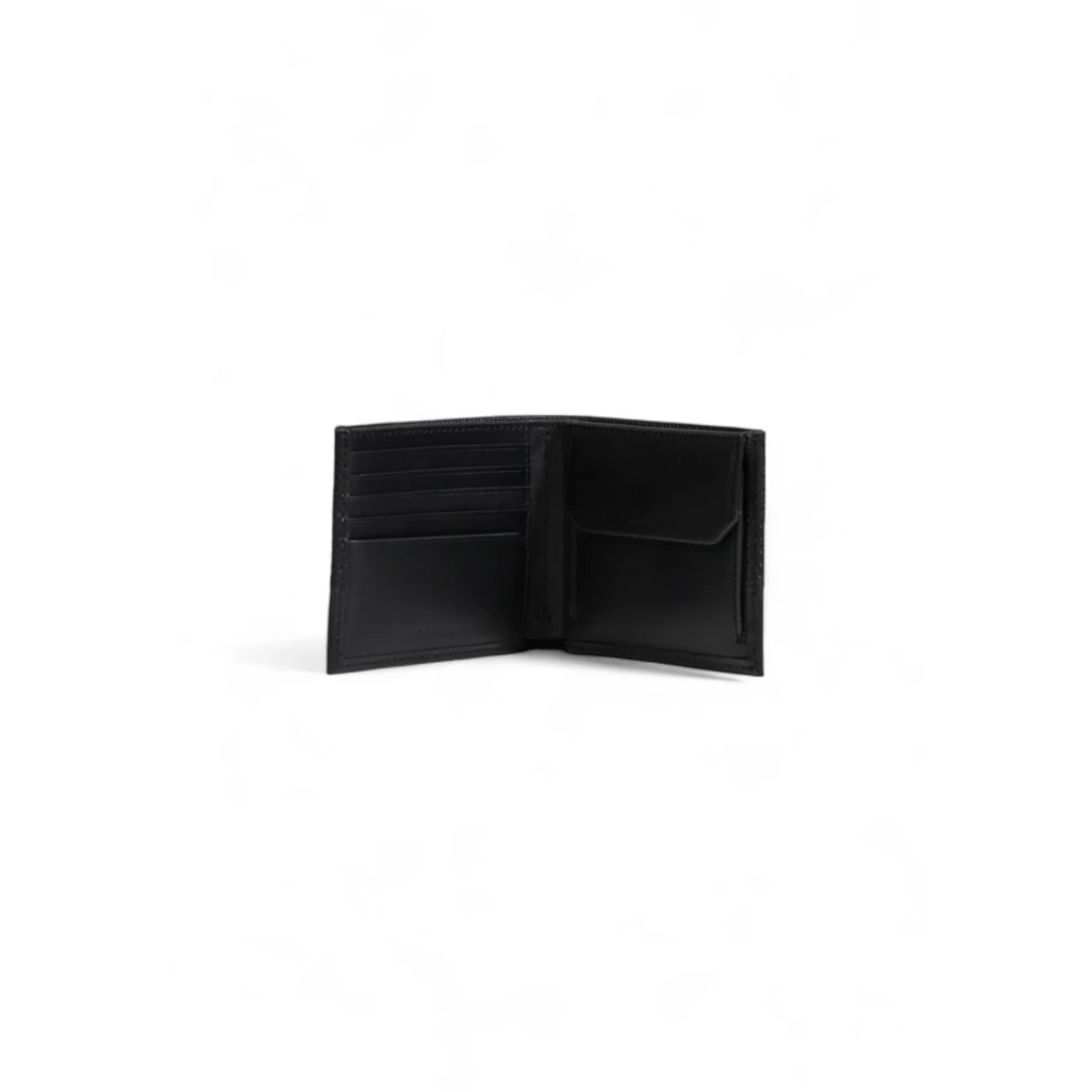 Calvin Klein Heren Portemonnee Bifold met Muntvak Black Heren