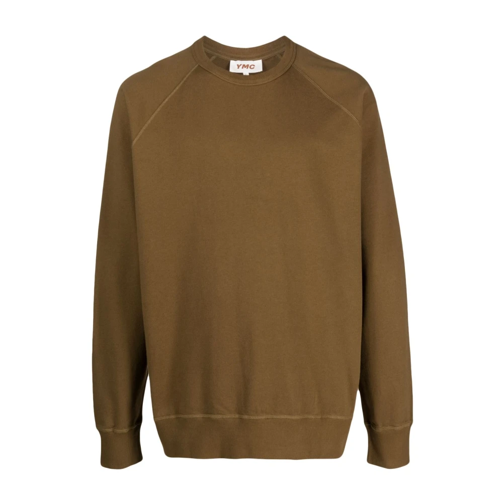 YMC You Must Create Groene Sweatshirt Sweaters Green Heren