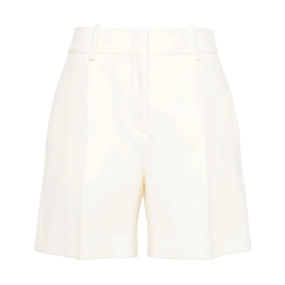 Ermanno Scervino Denim Zomer Shorts White Dames