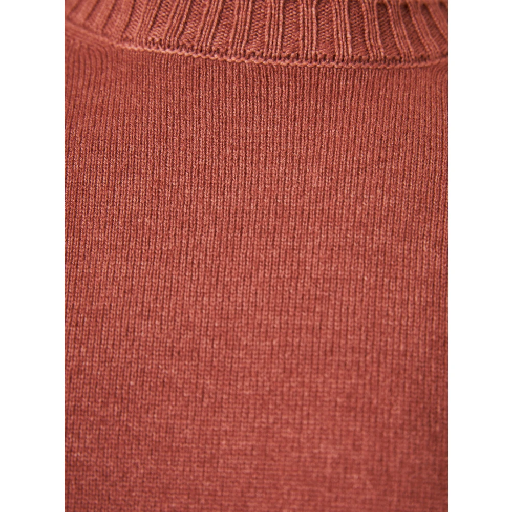 Gran Sasso Luxe Wol Kasjmier Gebreide Kleding Gemaakt in Italië Orange Heren