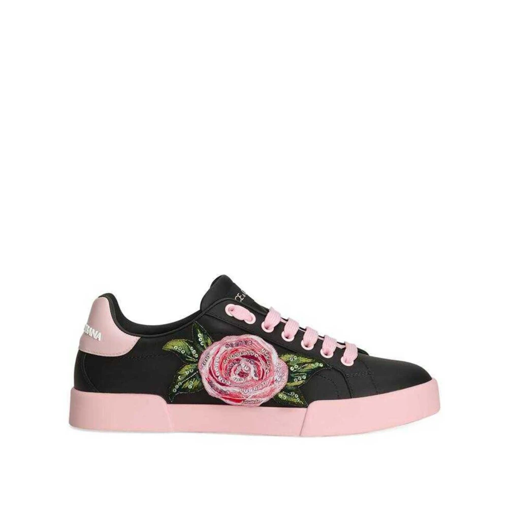 Dolce & Gabbana Mode Sneakers Ck2318A6O568B966 Dames Schoenen Zwart