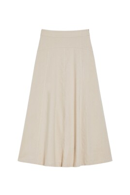 flared-cotton-and-linen-long-skirt