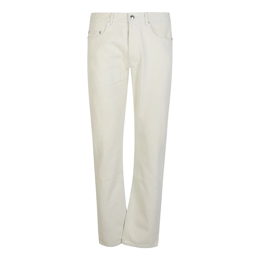 A.p.c. Men's Beige Straight Fit Jeans, W31, Standard Jeans