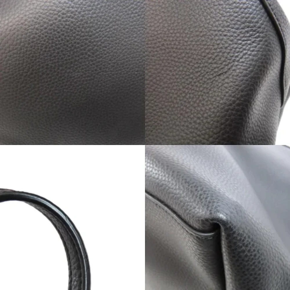 Coach Pre-owned Leather totes Black Dames