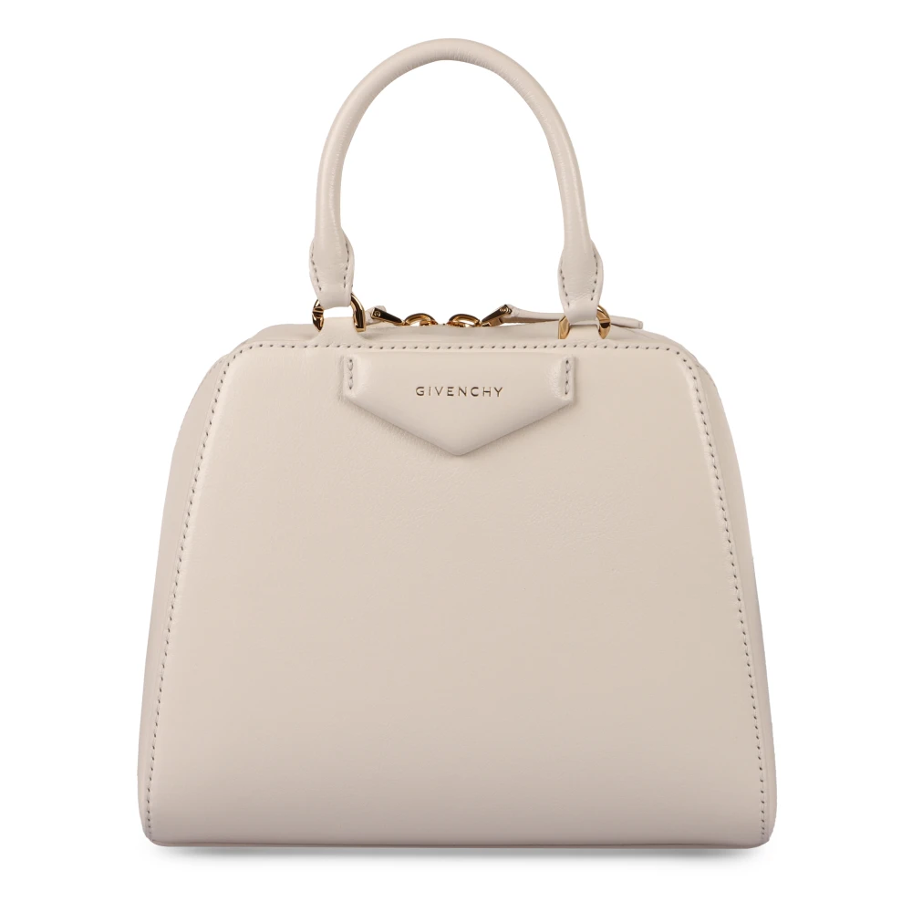 Givenchy Cube Mini Läder Väska Beige, Dam