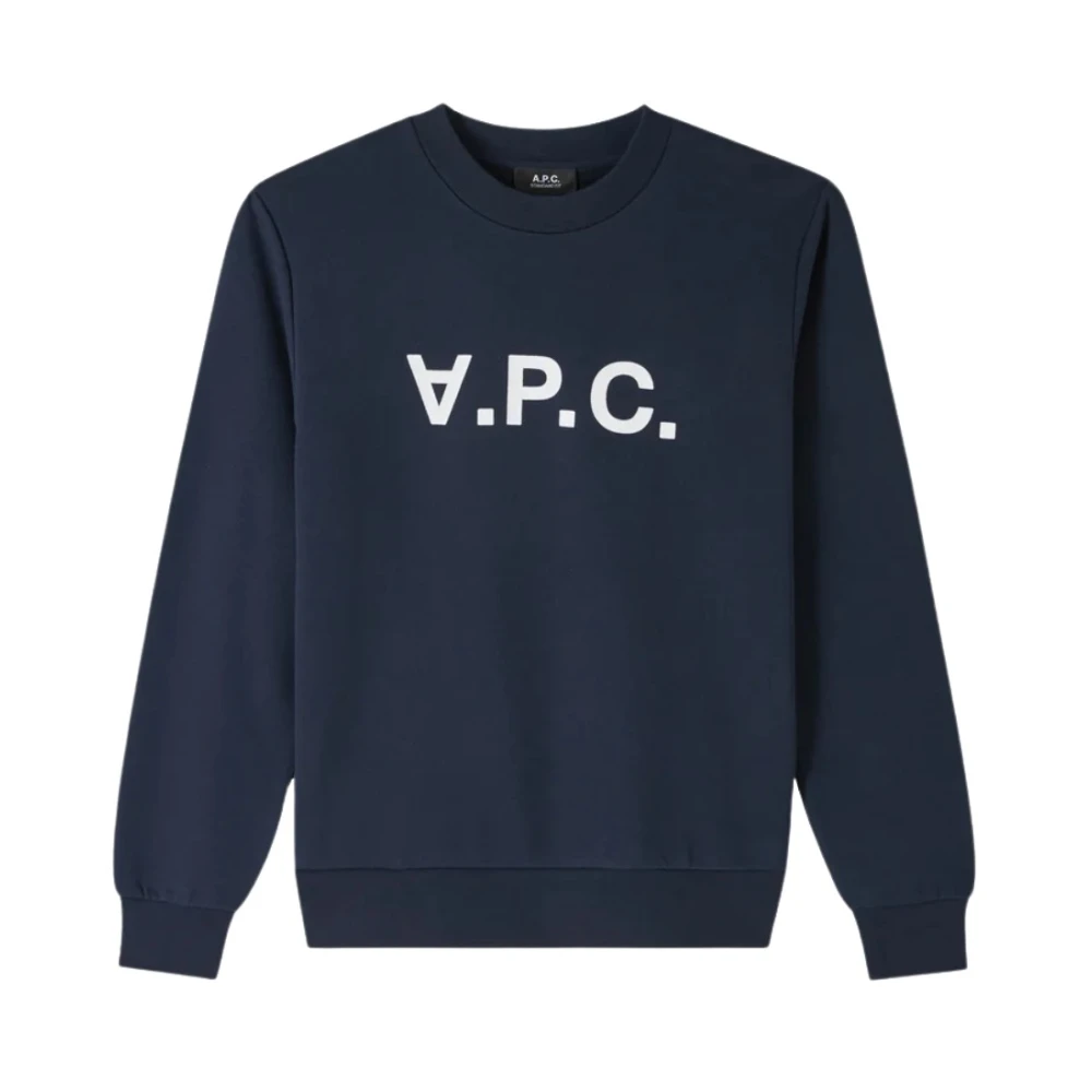 A.p.c. Uomo Blu - Felpa Standard Grand Vpc - Sweatshirts & Hoodies - M - Immagine 3