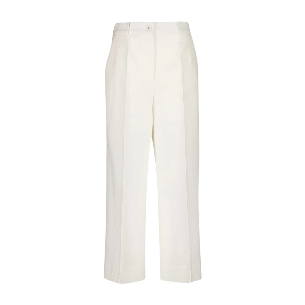 Dolce & Gabbana Donna Bianco Pantaloni, S, New,