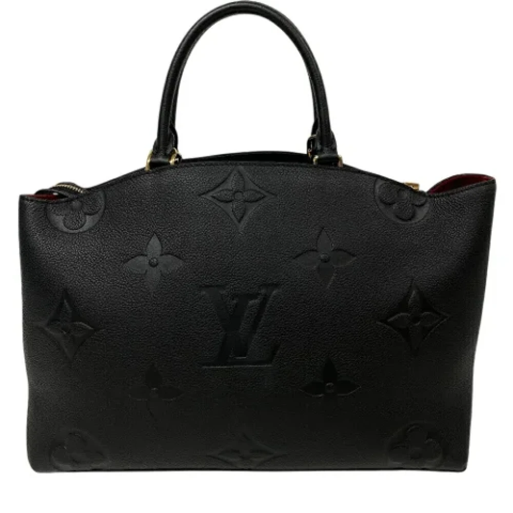 Louis Vuitton Vintage Pre-owned Leather louis-vuitton-bags Black Dames