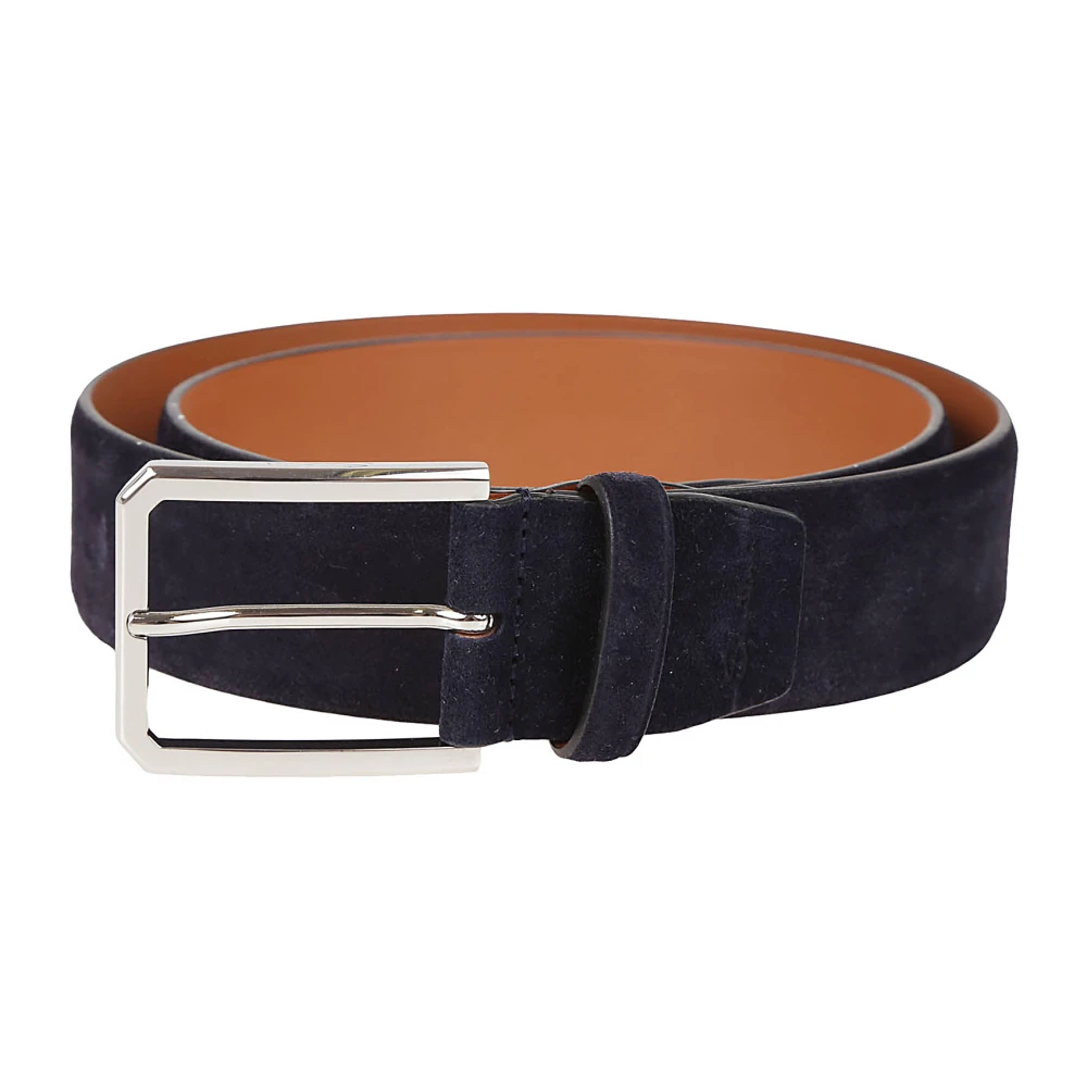 Santoni Blauwe Riem H40 Blue Heren