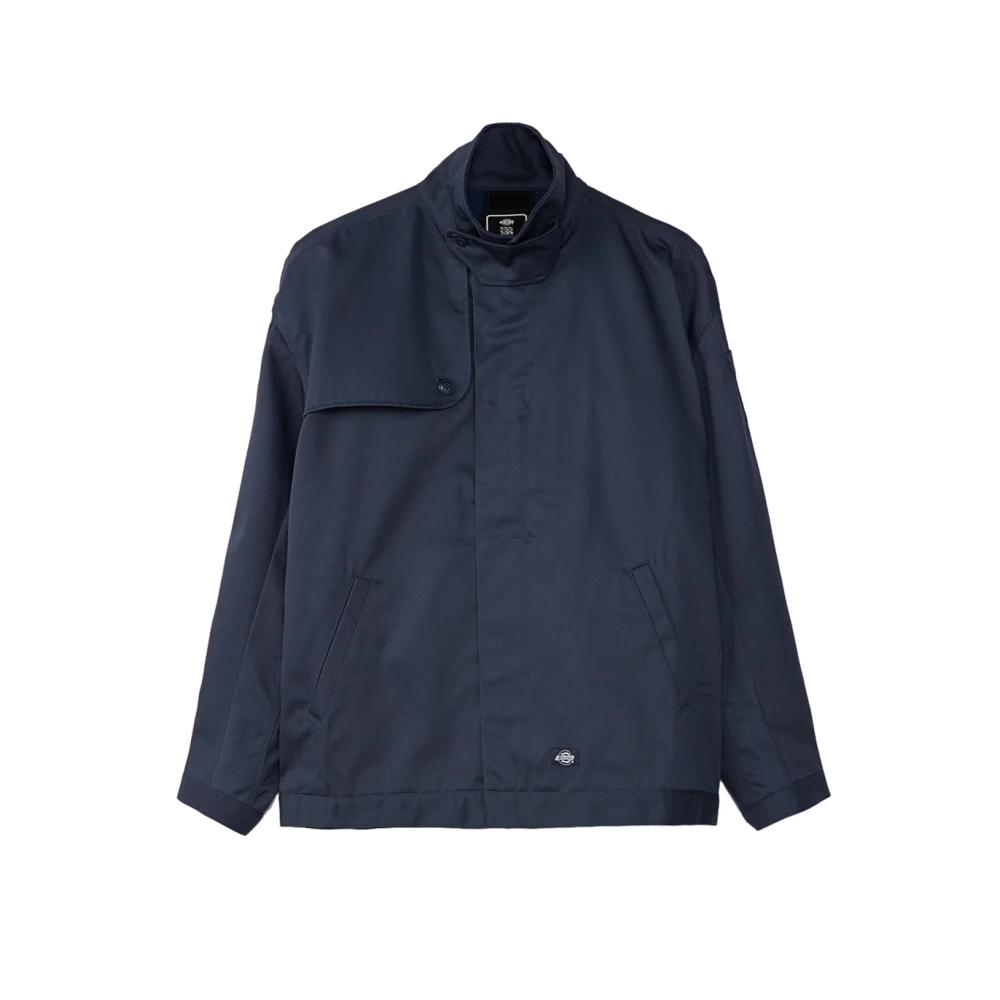 Dickies Blauwe Casual Jas Blue Heren