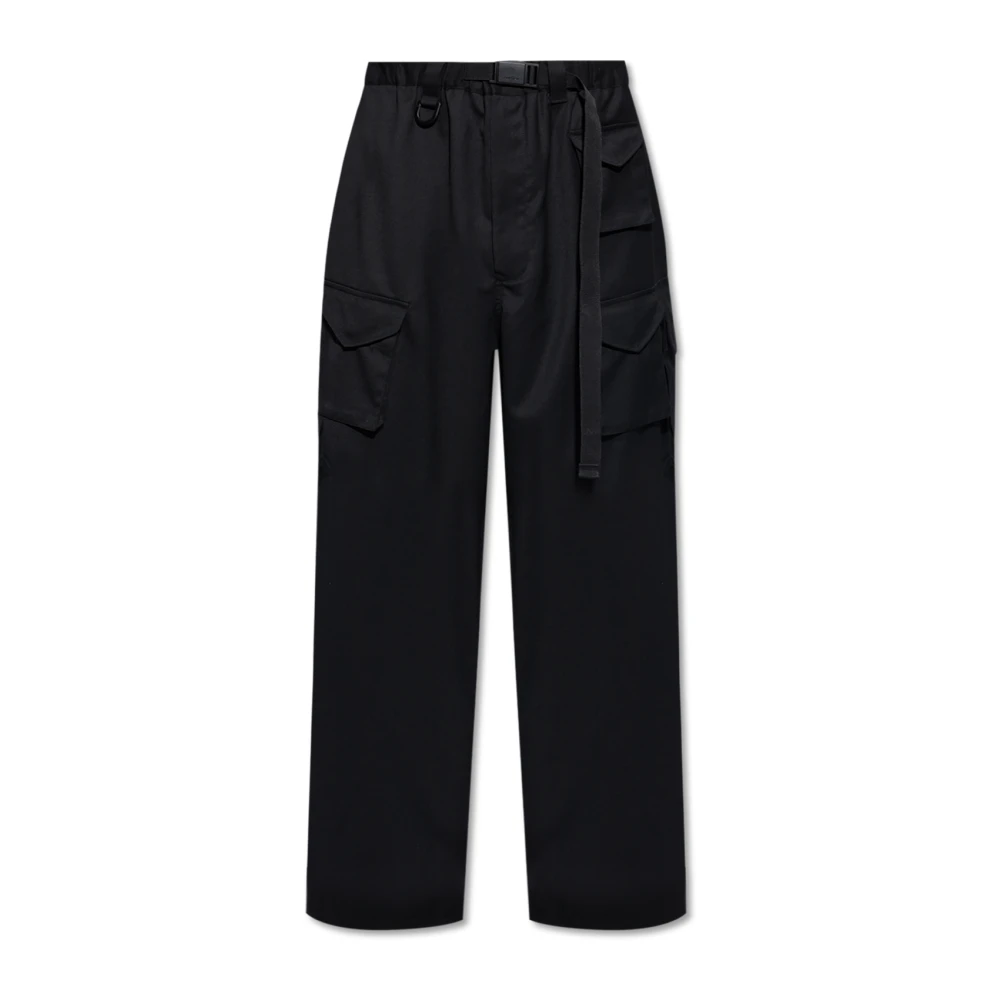 Y-3 Loszittende broek Black Heren